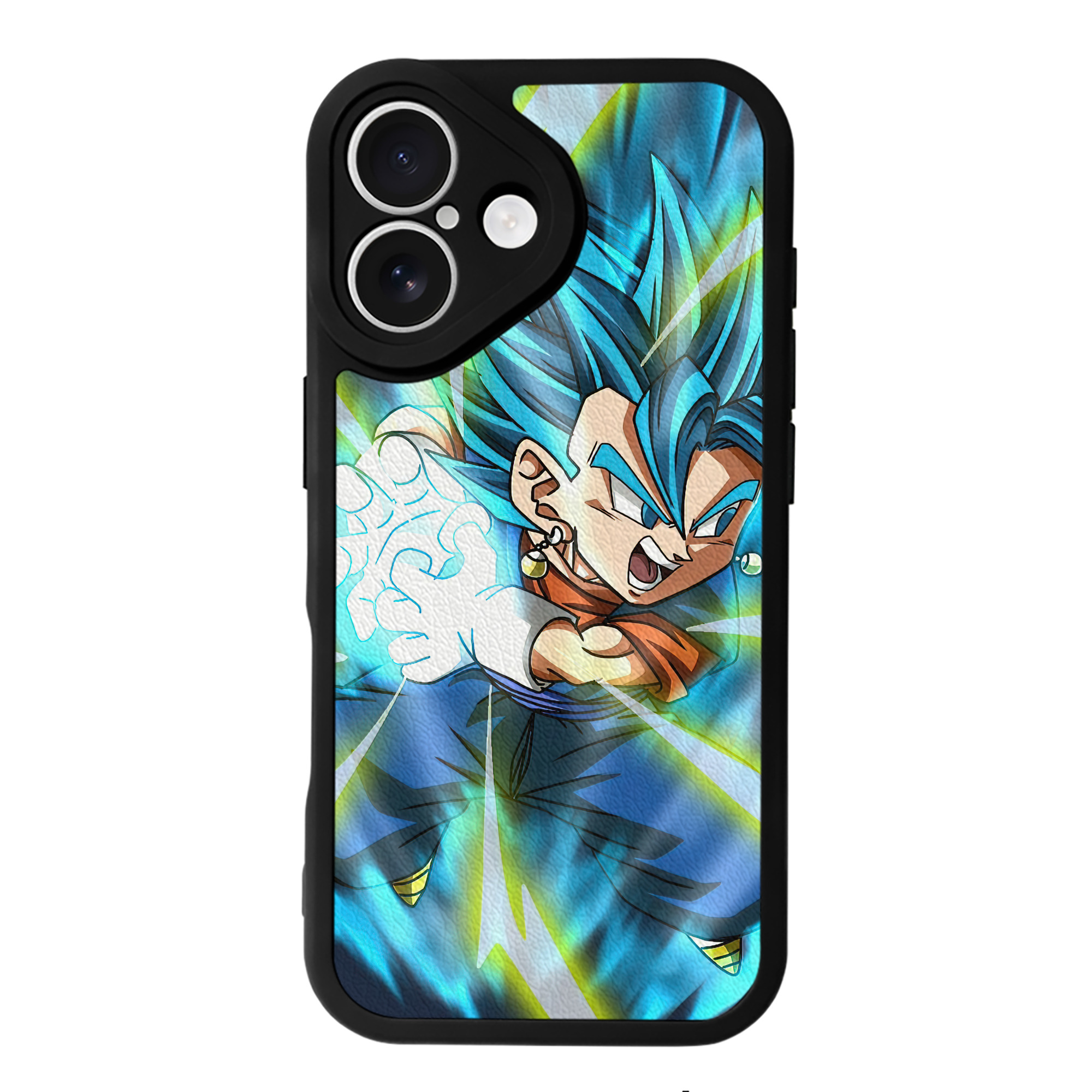 （画像用） ドラゴンボール DRAGON BALL 【iPhone 16シリーズ対応】シリコンスマホケース（レザー調） 材質：シリコン
